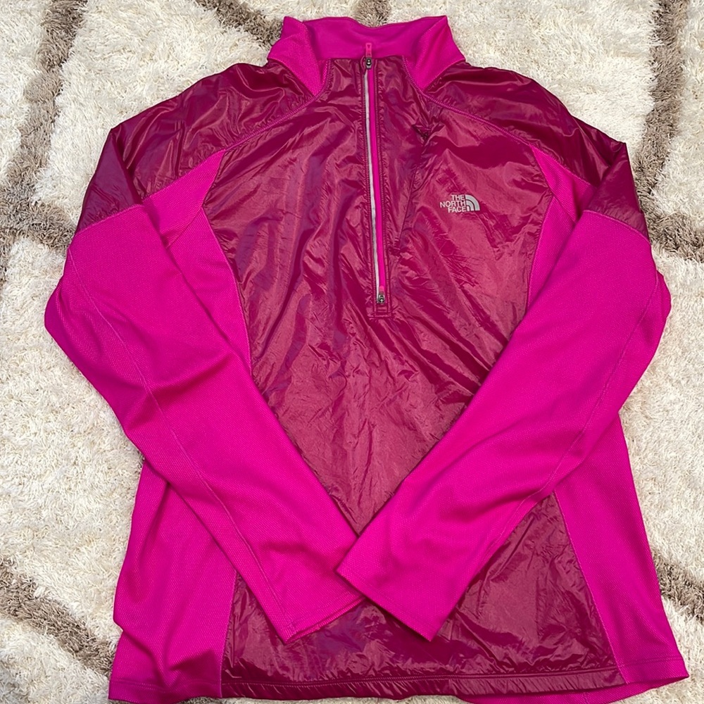 Women’s 1/4 Zip North Face Pullover Size XL